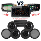 Precision Power HT Stage 4 Plug & Play Amp and Speaker Package With Soundstream Reserve V2 Radio For 2015-2016 Harley Davidson® CVO Road Glide Ultra
