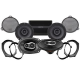 Hertz Stage 4 Plug & Play Amp And Speaker Package For 2021-2023 Harley Davidson® CVO Street Glide With HD Audio By Rockford For Factory Radio or Existing Soundstream Reserve Radios