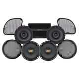 Hertz Stage 4 Plug & Play Amp And Speaker Package For 2021-2023 Harley Davidson® CVO Road Glide With HD Audio By Rockford For Factory Radio or Existing Soundstream Reserve Radios