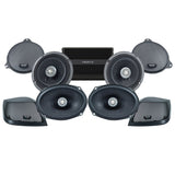 Kenwood Stage 4 Plug & Play Amp and Speaker Package For 2014-2023 Harley Davidson® Street Glide, Electra Glide, and Ultra with Factory or Existing SoundStream Reserve Radios
