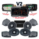 Kenwood Stage 4 Plug & Play Amp and Speaker Package With Soundstream Reserve V2 Radio For 2014-2023 Harley Davidson® Street Glide, Electra Glide, And Ultra
