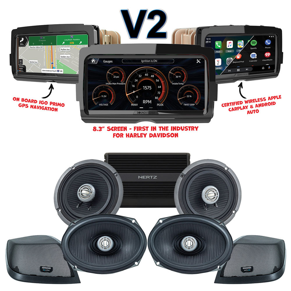 Kenwood Stage 4 Plug & Play Amp and Speaker Package With