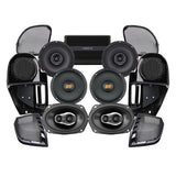 Hertz Stage 6 Plug & Play Amp and Speaker Package with Complete Lower Fairing Adapters For 2015-2023 Harley Davidson® Road Glide with Factory or Existing SoundStream Reserve Radios