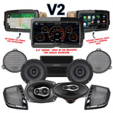 Hertz Stage 4 Plug & Play Amp And Speaker Package With SoundStream Reserve V2 Radio For 2014-2025 Harley Davidson® Electra Glide Standard & Electra / Road Glide Police Motorcycles