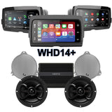 Infinity Stage 2 Plug & Play Amp and Speaker Package With Soundstream Reserve WHD14+ Radio For 2014-2023 Harley Davidson® Street Glide, Electra Glide, and Ultra