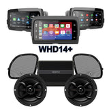 Infinity Stage 2 Plug & Play Amp and Speaker Package With Soundstream Reserve WHD14+ Radio For 2015-2023 Harley Davidson® Road Glide