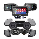Hertz Stage 4 Plug & Play Amp And Speaker Package With Soundstream Reserve WHD14+ Radio For 2015-2023 Harley Davidson® Road Glide