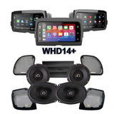 Precision Power Stage 4 Plug & Play Amp And Speaker Package With Soundstream Reserve WHD14+ Radio For 2015-2023 Harley Davidson® Road Glide