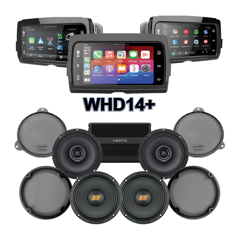 Hertz Stage 4 Plug & Play Amp And Speaker Package With SoundStream