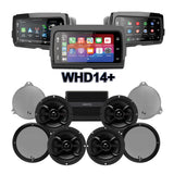 Infinity Stage 4 Plug & Play Amp And Speaker Package With Soundstream Reserve WHD14+ Radio For 2020-2021 Harley Davidson® CVO Tri Glide