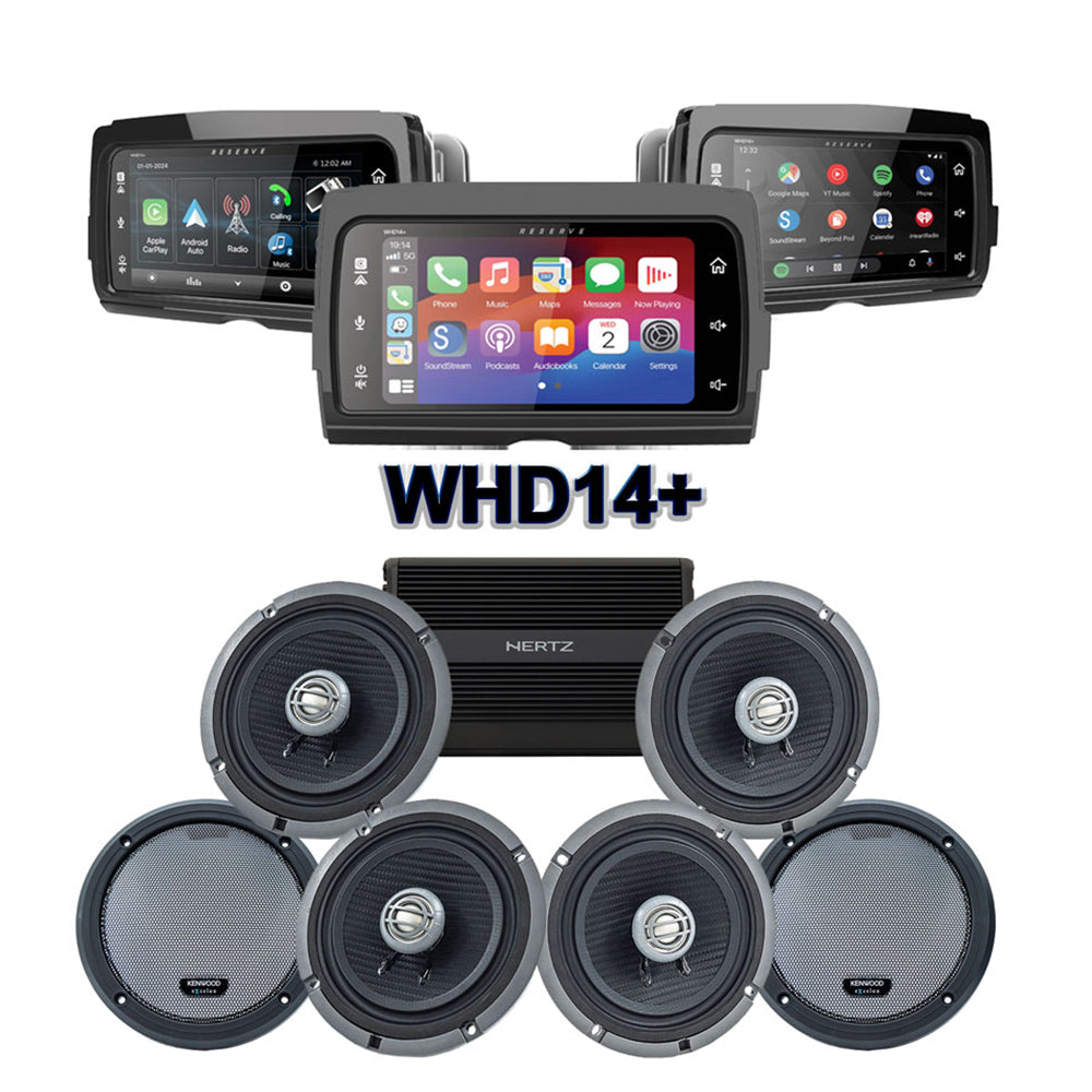 KENWOOD Bluetoothユニット 2024年製 Kenwood Stage 4 Plug & Play Amp And Speaker Package With