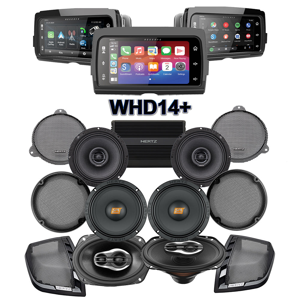Hertz Stage 6 Plug & Play Amp and Speaker Package with SoundStream