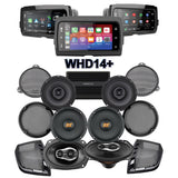 Hertz Stage 6 Plug & Play Amp and Speaker Package with SoundStream Reserve WHD14+ Radio For 2014-2025 Harley Davidson® Electra Glide Ultra &  Ultra Limited