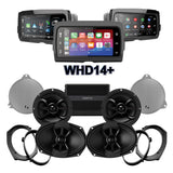 Infinity Stage 4 Plug & Play Amp And Speaker Package With Soundstream Reserve WHD14+ Radio For 2014-2021 Harley Davidson® CVO Road Glide