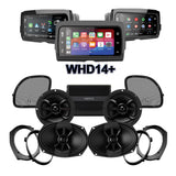 Infinity Stage 4 Plug & Play Amp And Speaker Package With Soundstream Reserve WHD14+ Radio For 2015-2021 Harley Davidson® CVO Road Glide