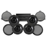 Precision Power HT Stage 4 Plug & Play Amp and Speaker Package For 2014-2025 Harley Davidson® Ultra Classic, Ultra Limited, and Tri Glide with Factory or Existing SoundStream Reserve Radios