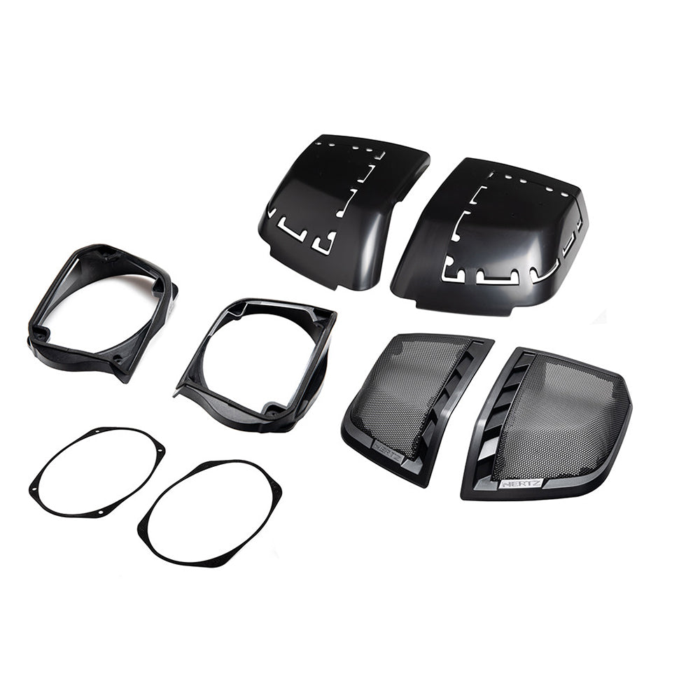 Hertz HDSLK-14 6X9″ Saddlebag Speaker Installation Kit for 2014-2023 Harley Davidson® Touring Model