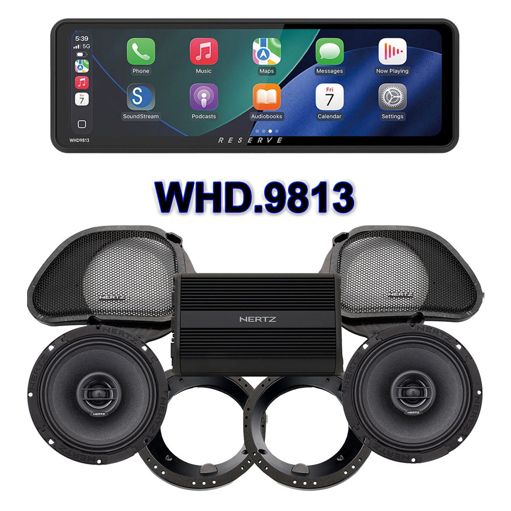 Hertz Stage 2 Plug & Play Amp And Speaker Package With Soundstream