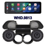 Hertz Stage 2 Plug & Play Amp And Speaker Package With Soundstream Reserve WHD.9813 Radio For 1998-2013 Harley Davidson® Road Glide