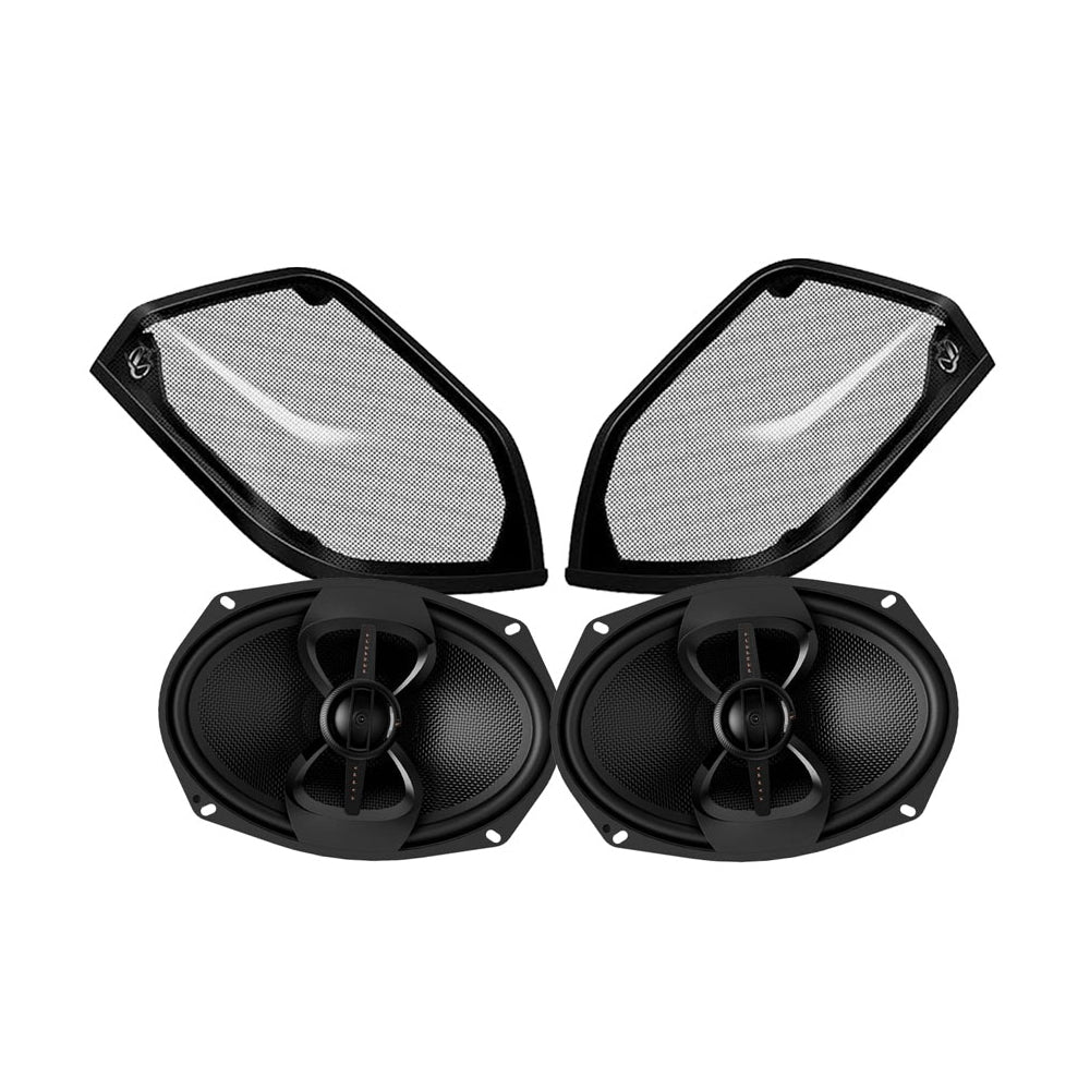 Infinity KAPPAPERFECT900X 6×9 Speakers And Cut Kit With Rear