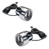 Custom Dynamics ProBeam® Auxiliary LED Halo Fog Lamps for 2023-2024 CVO Harley-Davidson Touring Motorcycles
