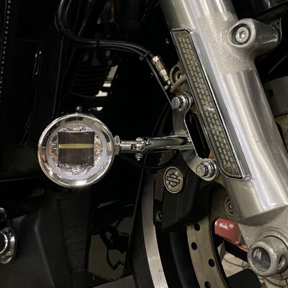 Custom Dynamics Front Brake Caliper Mounts for ProBeam Fog Lights