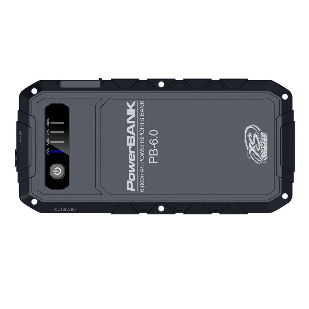 XS-Power PB-6.0 6,000mAh PowerSports Bank 5V/9V Output Jump Pack Charging Unit