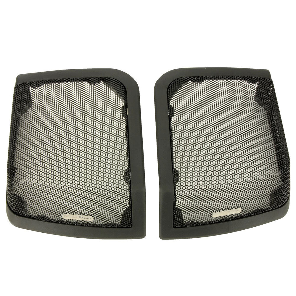 Precision Power HD13.SBSG Saddlebag Lid Replacement Grilles for 1998-2013 Harley-Davidson® Touring Motorcycles