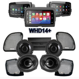 Precision Power HT Stage 4 Plug & Play Amp and Speaker Package With Soundstream Reserve WHD14+ Radio For 2014-2023 Harley Davidson® Road Glide