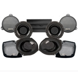 Precision Power HTW Stage 4 Plug & Play Amp and Speaker Package For 2014-2023 Harley Davidson® Road Glide, Street Glide, Electra Glide, and Ultra with Factory or Existing SoundStream Reserve Radios