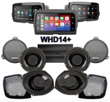 Precision Power HTW Stage 4 Plug & Play Amp and Speaker Package With Soundstream Reserve WHD14+ Radio For 2014-2023 Harley Davidson® Street Glide, Electra Glide, And Ultra