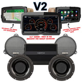 Precision Power HTW Stage 2 Plug & Play Amp and Speaker Package With Soundstream Reserve V2 Radio For 2014-2023 Harley Davidson® Street Glide, Electra Glide, and Ultra