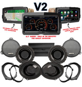 Precision Power HTW Stage 4 Plug & Play Amp and Speaker Package With Soundstream Reserve V2 Radio For 2014-2021 Harley Davidson® CVO Street Glide