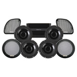 Precision Power HT Stage 4 Plug & Play Amp and Speaker Package For 2022-2023 Harley Davidson® CVO Road Glide Limited with HD Audio By Rockford For Factory or Existing Soundstream Reserve Radios