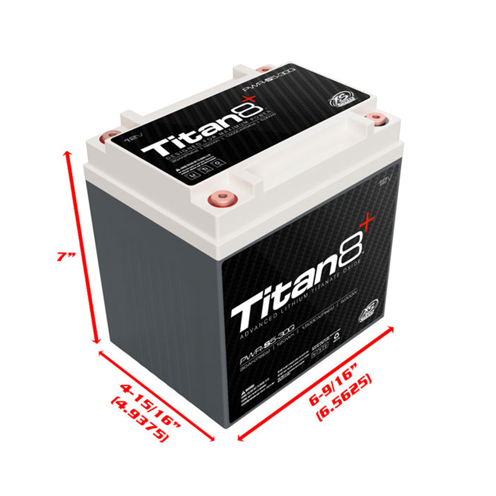 XS-Power PWR-S5-30Q Lithium Titan8 Battery