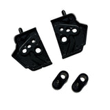 Custom Dynamics Wind Deflector Mount With Shark Demon Fog Lights  for 2023-2025 Harley Davidson® CVO and Base Model Street Glide Motorcycles