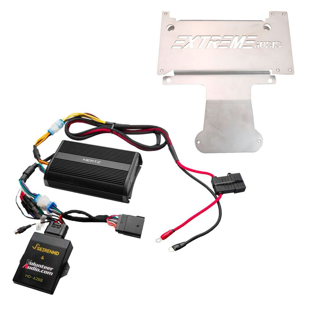 Hertz Premium SP4.900-A2B8 Plug & Play Amp Tuned for HD Audio by