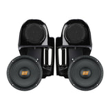 Hertz 6.5″ SV165NEO Speakers + Metra BC-HDLFSP2 Complete Lower Fairing Pods For 2014-2023 Harley Davidson® Motorcycles