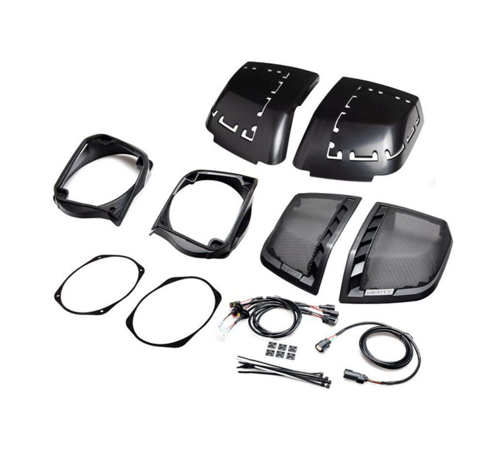 Hertz 8″ SV200NEO Speakers + IP-6×9-8 Speaker Adapters + Cut Kits