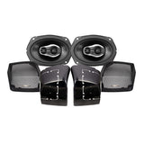 Hertz SX690NEO 6×9″ Speakers + Precision Power HD13.SBS Cut Kit For 1998-2013 Harley Davidson® Touring Models