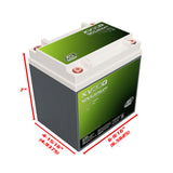 XS Power XV30Q Lithium Titanate Powersports Battery 12V BCI Group 30/30L