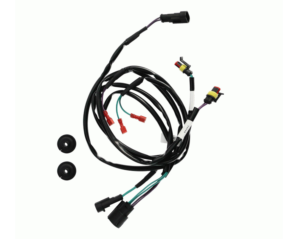 J&M Saddlebag-Lid or Rear-Pod Speaker Wire Harness kit 98-13 Harley 