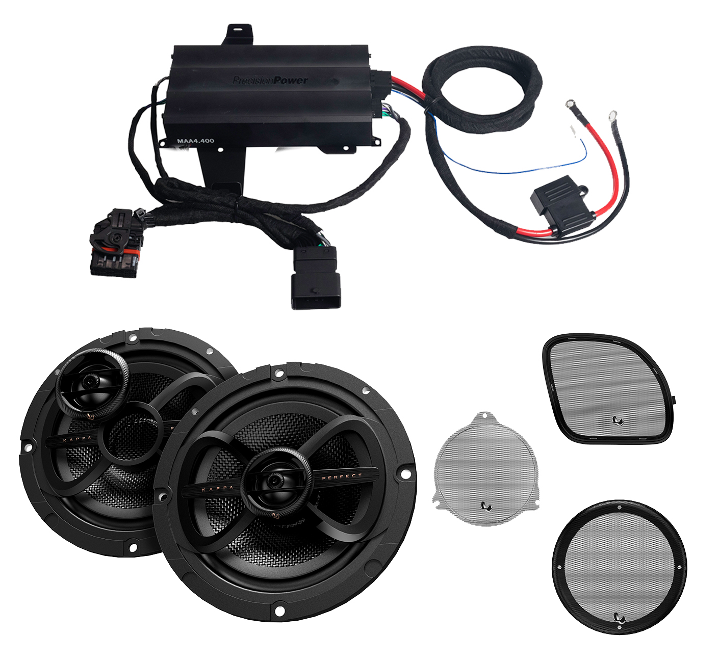 Infinity Stage 2 KAPPAPERFECT600X 6.5″ Motorcycle Speakers